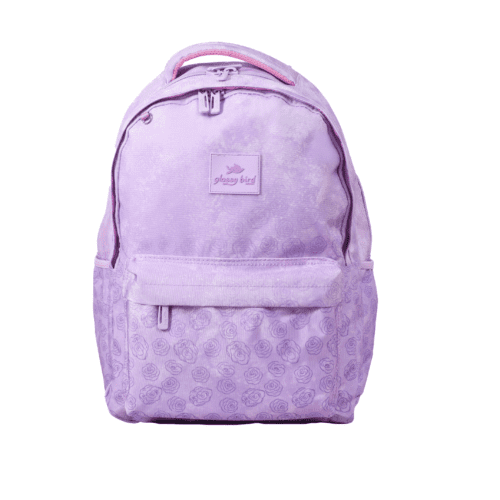 Glossy Bird - School Backpack For Girls
